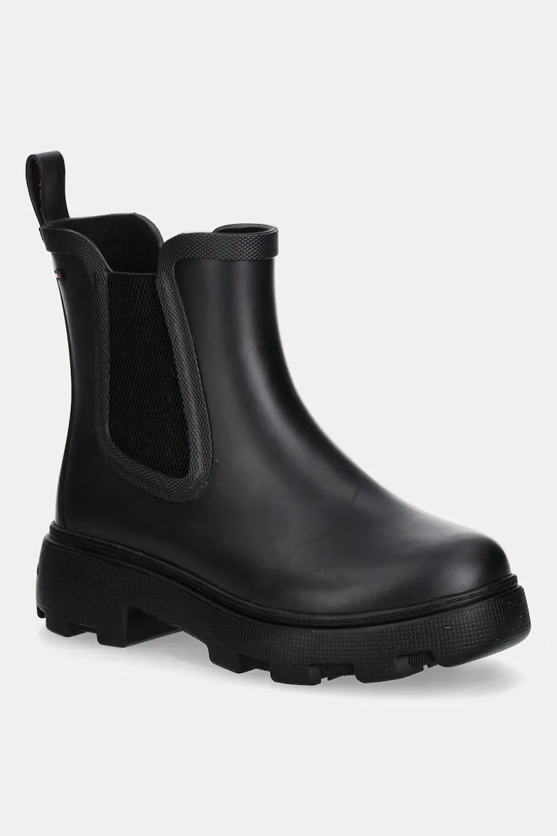 Γαλότσες Tommy Hilfiger FLAG ANKLE RAINBOOT WARM LINING