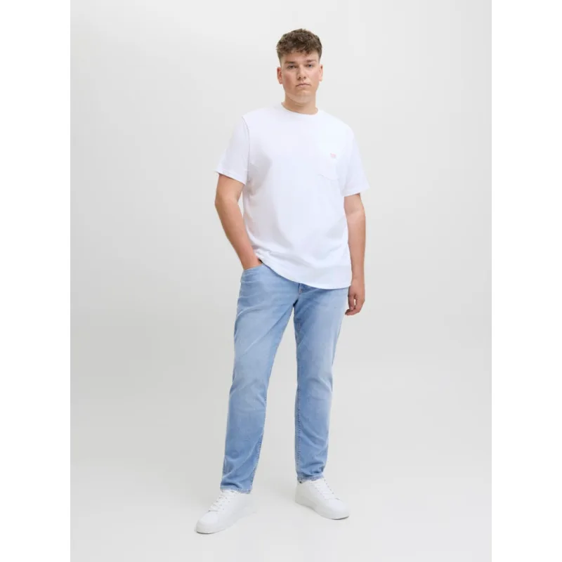 Jean ελαστικό μεσαίου καβάλου plus fit,"Glenn Original SQ 330" by Jack & Jones - Denim