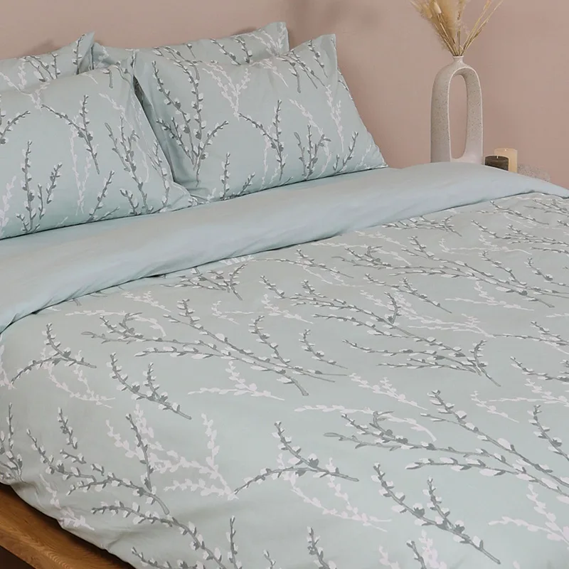 Παπλωματοθήκη Μεμονωμένη Υπέρδιπλη 230X250 Sunshine Cotton Feelings 2054 Aqua (230x250)