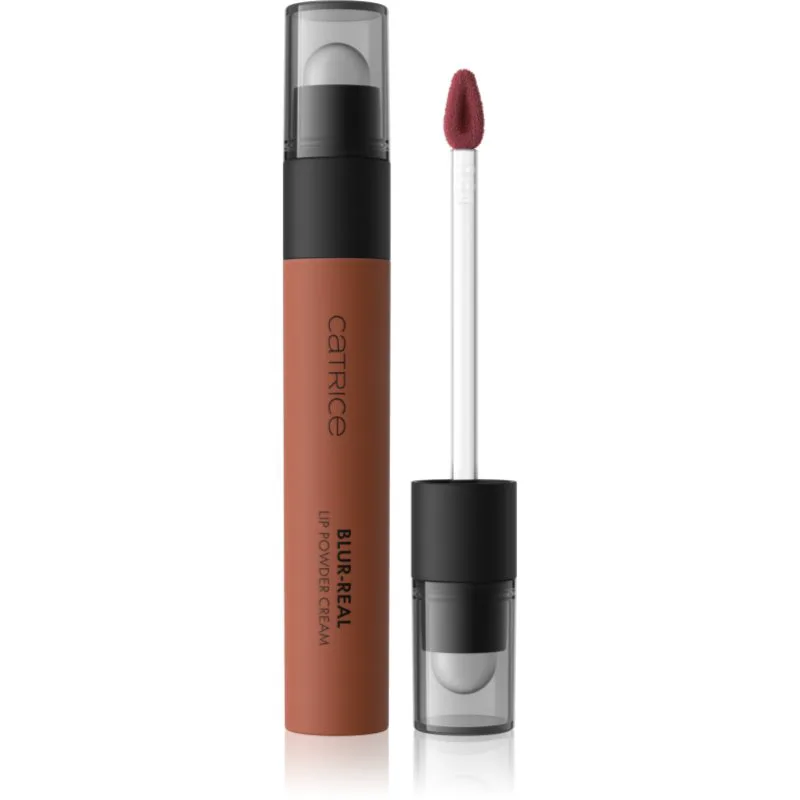 Catrice Blur–Real Lip Powder Cream κρεμώδες κραγιόν με ματ αποτελέσματα απόχρωση C010 Teddy Hug 3.5 ml