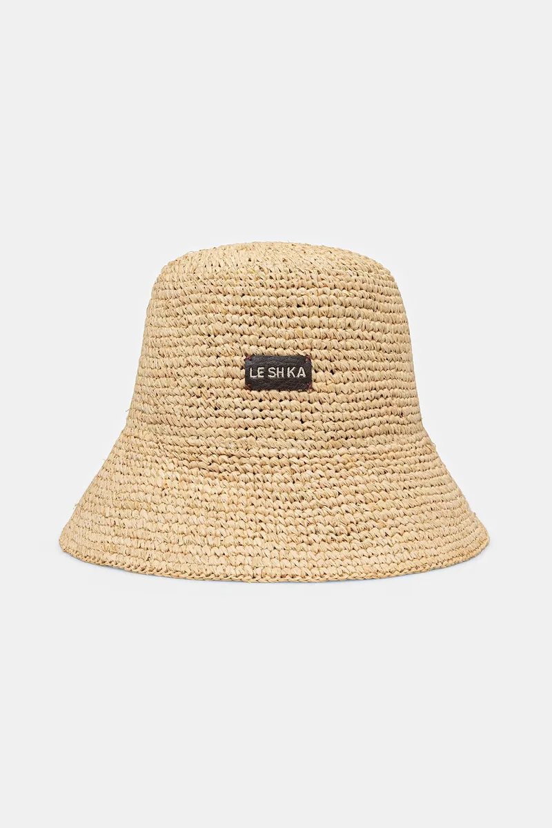 LE SH KA headwear Ψάθινο καπέλο γυναικείο