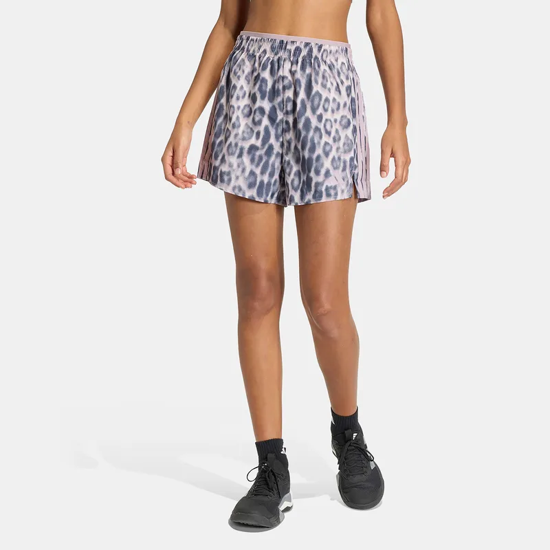 adidas Essentials Leopard Woven Γυναικείο Σορτς (9000261299_92124)