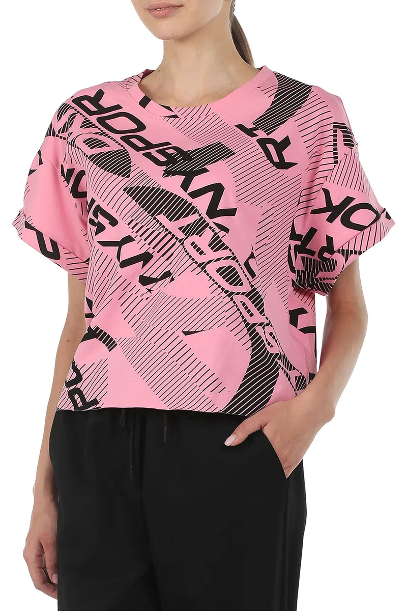 Μπλούζα Κοντομάνικη DKNY Sport Logo DP1T8077-BGV Γυναικείο