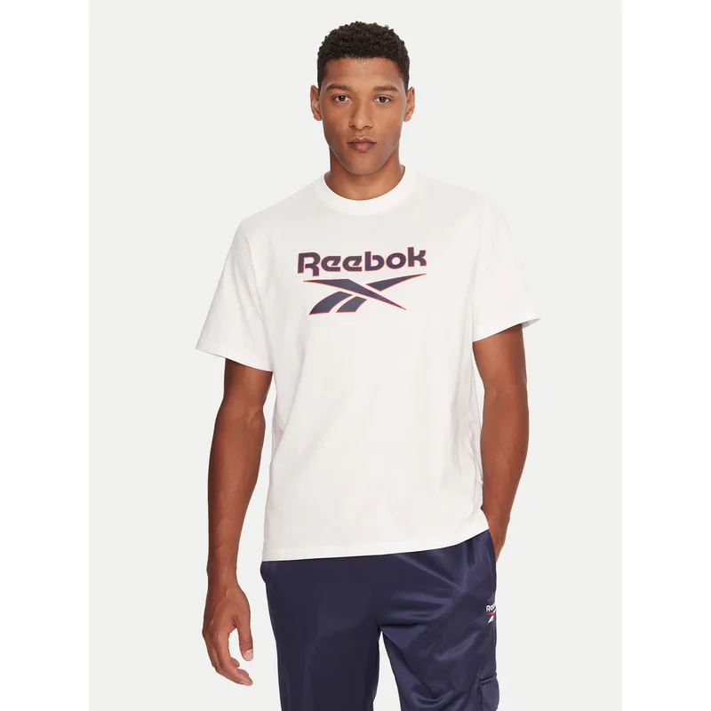 Reebok T-Shirt RK25157CCM Λευκό Regular Fit