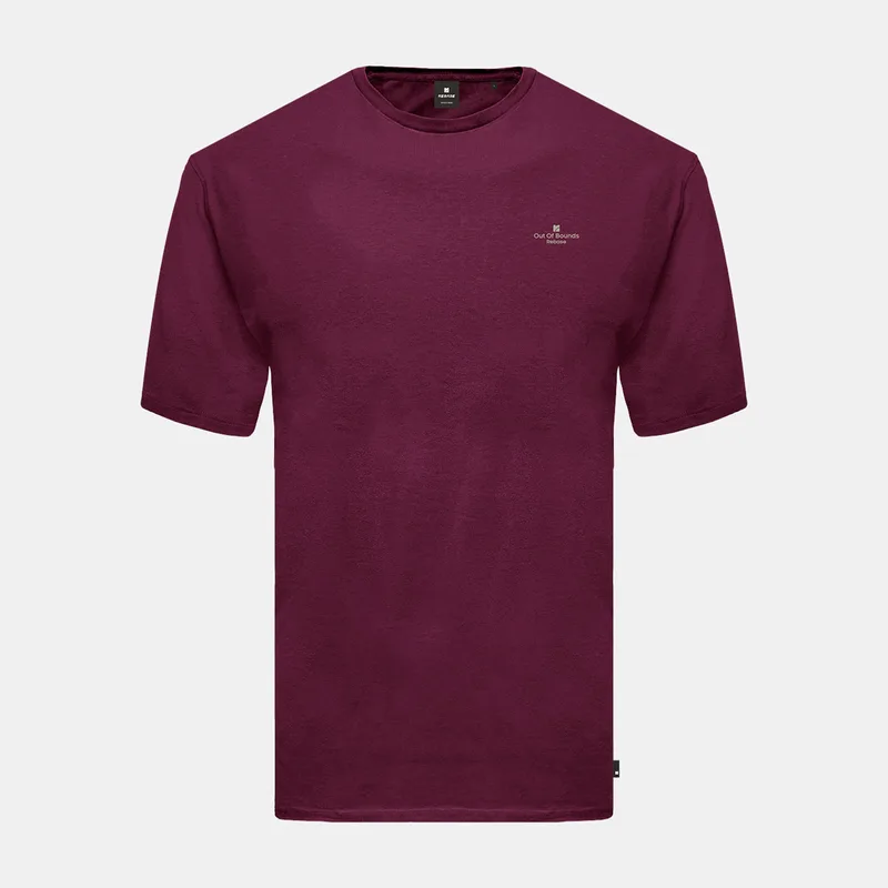 REBASE THIN HIGH DENSITY PRINT T-SHIRT ΚΟΚΚΙΝΟ