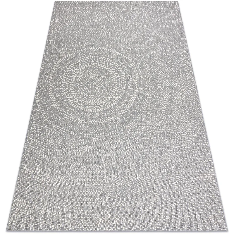 Χαλιά Rugsx Χαλί σιζάλ FLAT 48832637 Κύκλοι, κ 160x230 cm