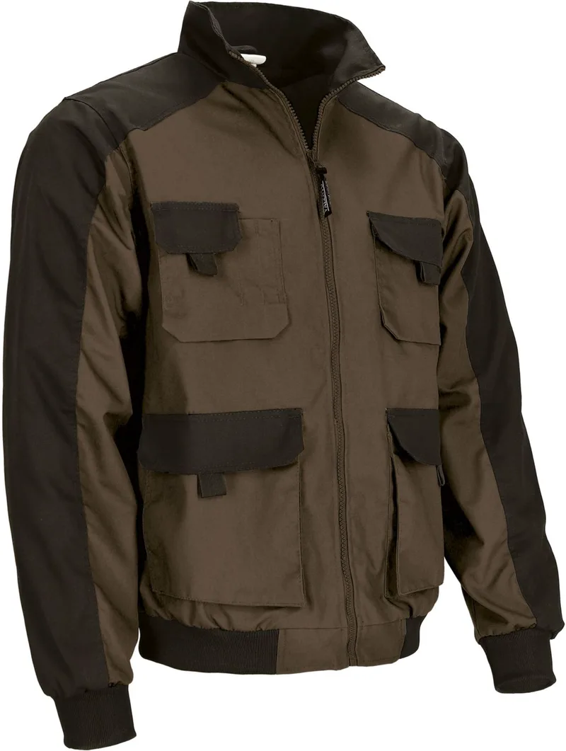Μπουφάν DYNAMITE Valento CQVADYNCN Chocolate Brown-Black
