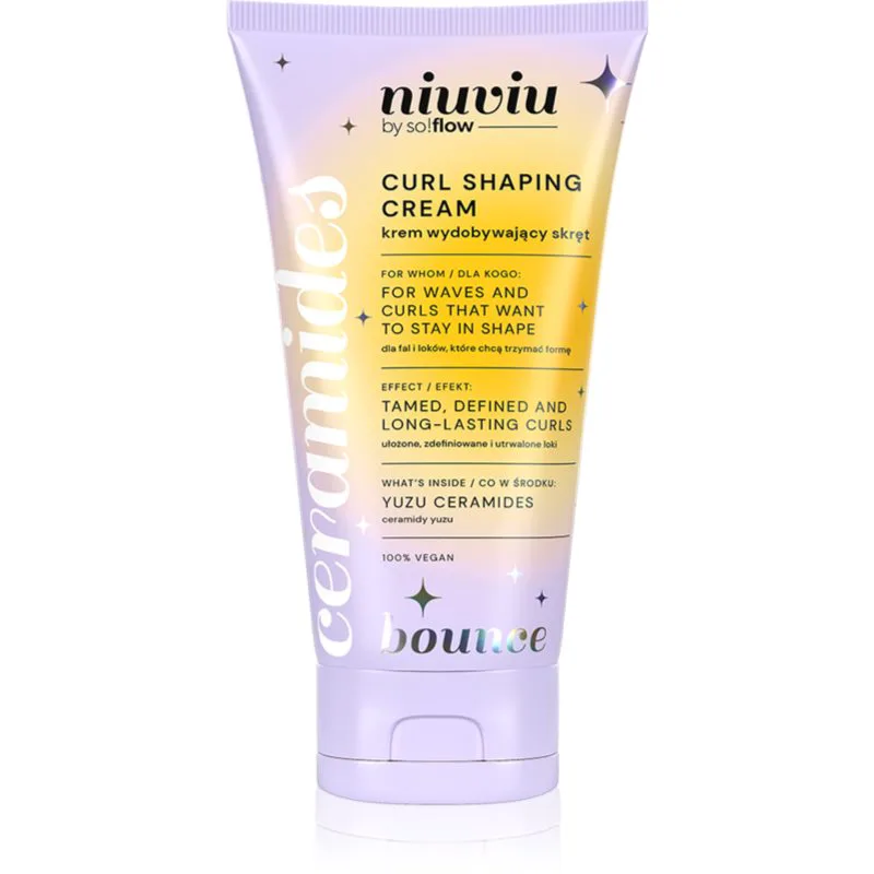 so!flow BOUNCE Curl Shaping Cream With Ceramides στάιλινγκ κρέμα για ορισμό των κυμάτων 150 ml