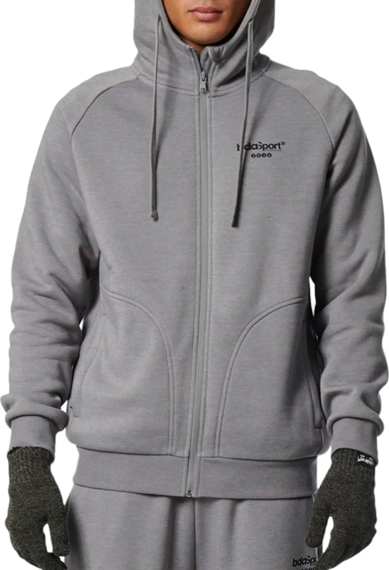 Ζακέτα Body Action Fleece Full Zip Hoodie 073320-03 Ανδρικό