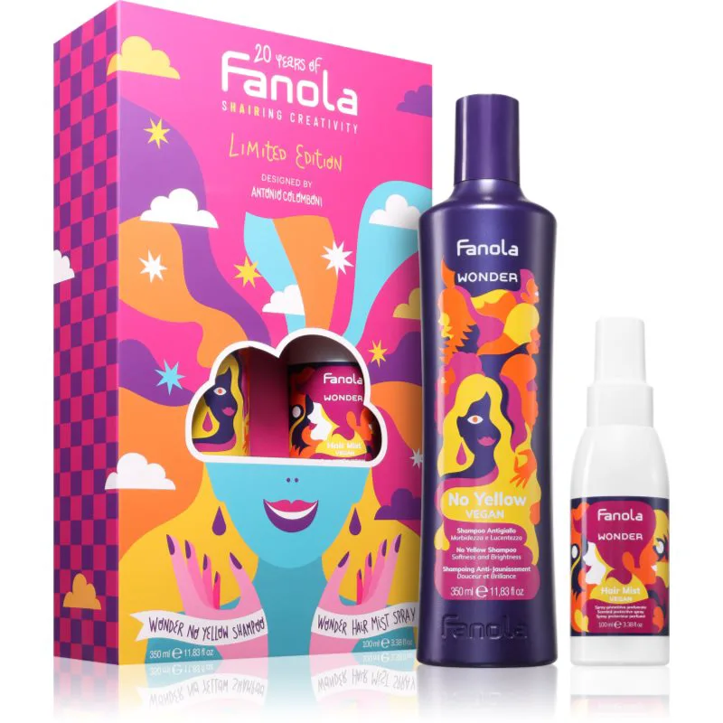 Fanola Wonder Set σετ δώρου για ξανθά και με ανταύγειες μαλλιά