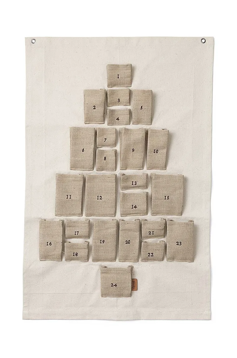 Ημερολόγιο advent για παιδιά ferm LIVING Pine Christmas Calendar