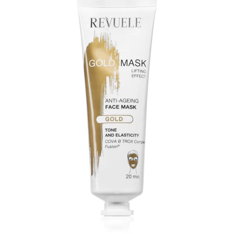Revuele Χρυσό Mask Liftging Effect Μάσκα ανόρθωσης και σύσφιξης για το πρόσωπο 80 ml