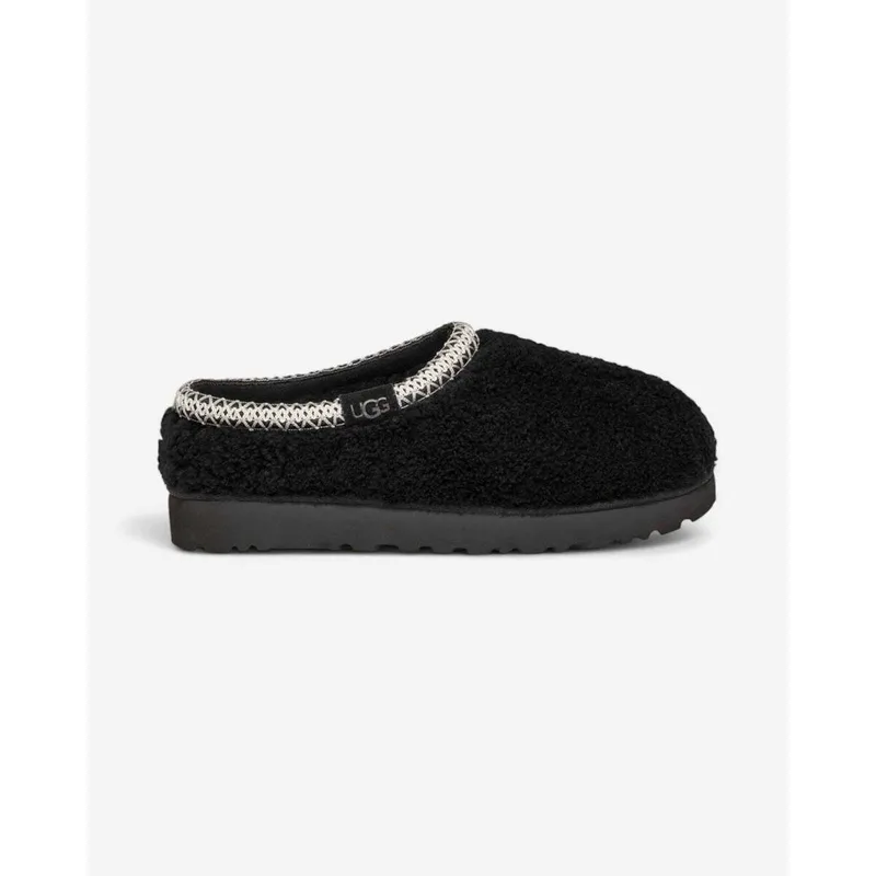 Παντόφλες UGG Tasman Maxi Curly Slipper Black (Women's)