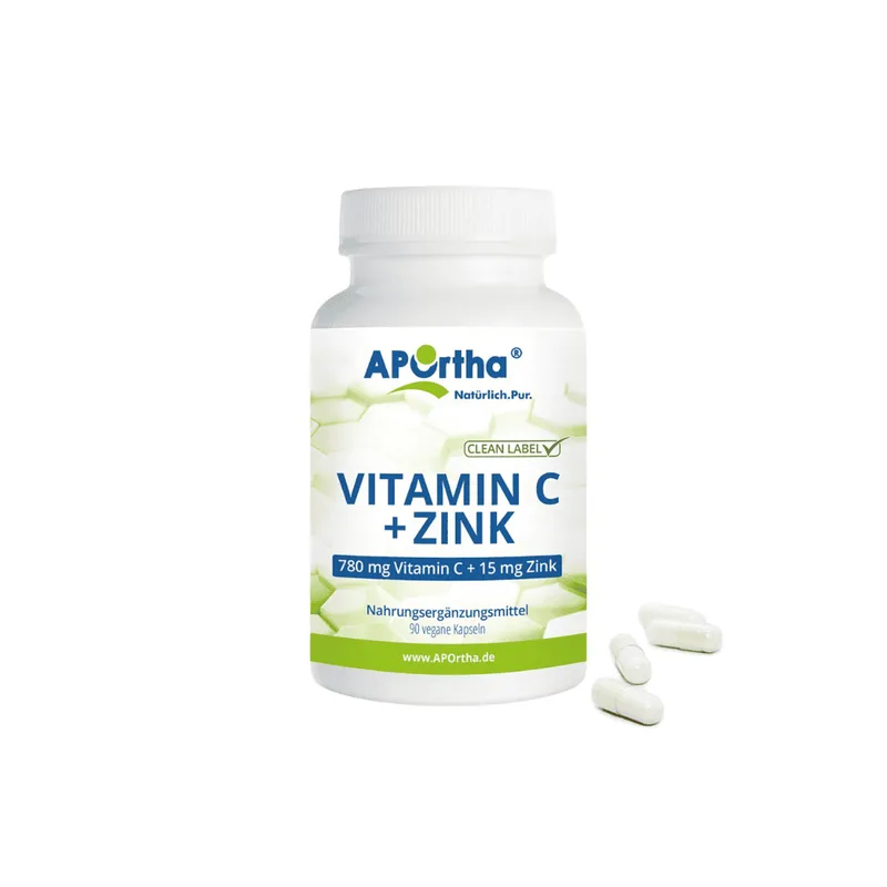 Aportha Vitamin C Plus 780mg &amp; Zinc -90caps