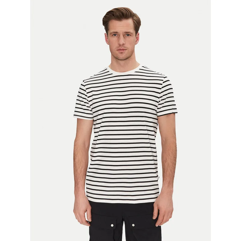Resteröds T-Shirt 27041 2 Μαύρο Regular Fit