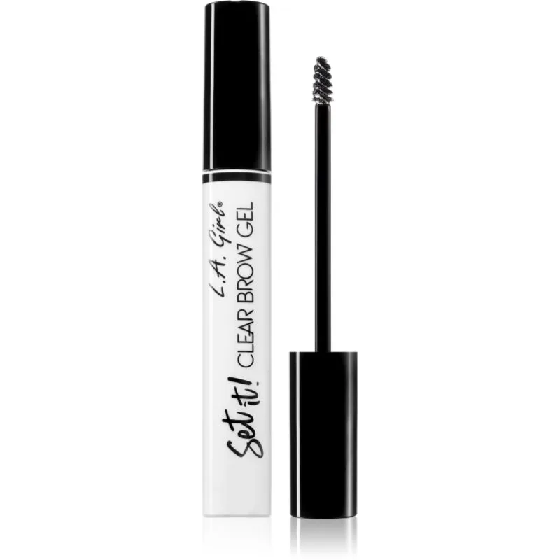 L.A. Girl Cosmetics Set It διαφανές σταθεροποιητικό τζελ Για τα φρύδια 2.5 ml