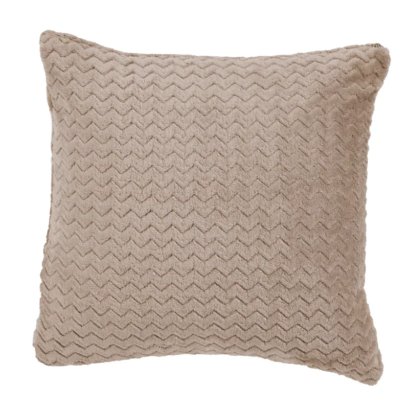 Διακοσμητικό Μαξιλάρι Fleece 40x40εκ. Throws 1367 Taupe Das Home (Ύφασμα: Polyester, Χρώμα: Taupe) - Das Home - 533540401367
