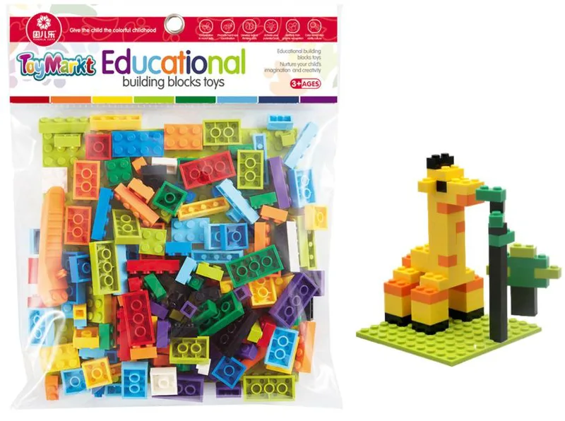 Τουβλάκια Μικρά Σε Σακουλάκι 21x24εκ. Toy Markt 75-407 - Toy Markt - 75-407
