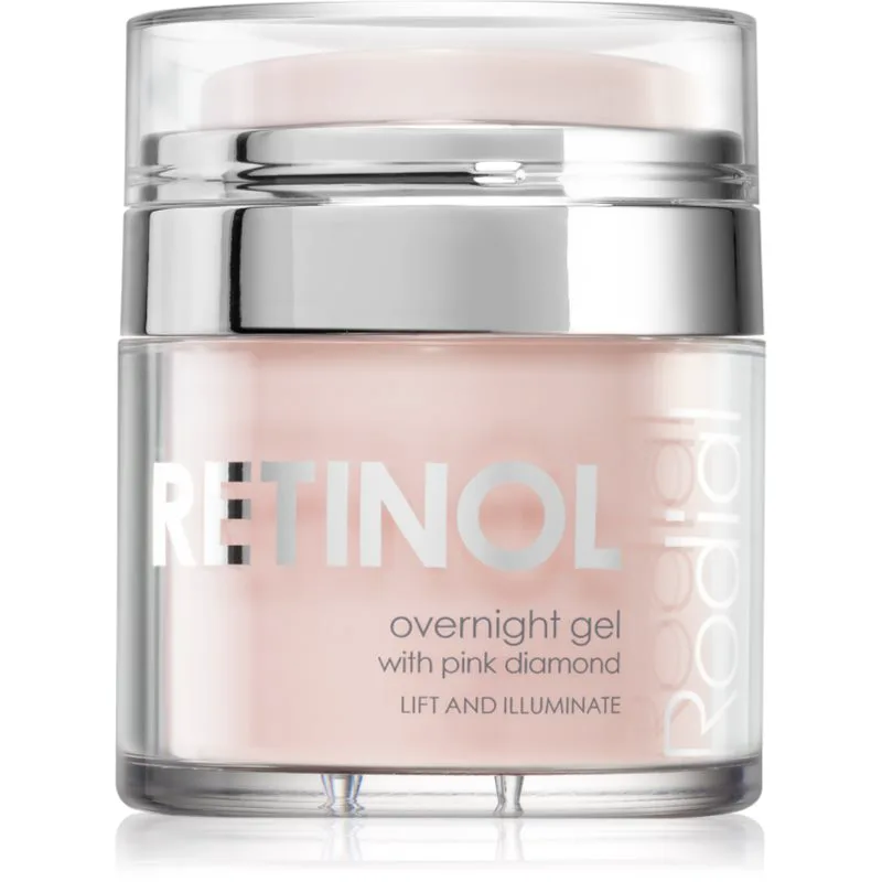 Rodial Retinol Overnight Gel τζελ κρέμα νύχτας για ενυδάτωση και λείανση επιδερμίδας με ρετινόλη 50 ml