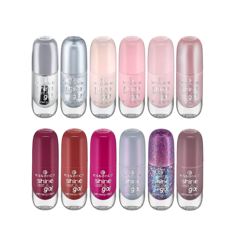 Shine Last & Go Nail Polish 8ml-46. BLACK IS BACK