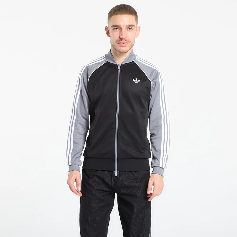 Φούτερ adidas Sst Track Top Black/ Grey/ White XL