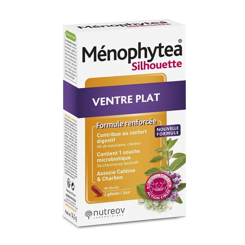 Menophytea Menophytea silhouette Flat Stomach 30 capsules