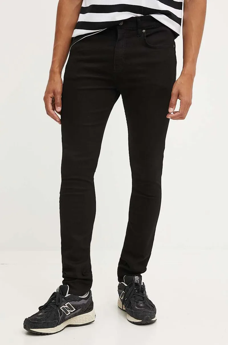 Guess Jeans Ανδρικό Παντελόνι Τζιν M4YA0FD5DN1-B4RR Μαύρο