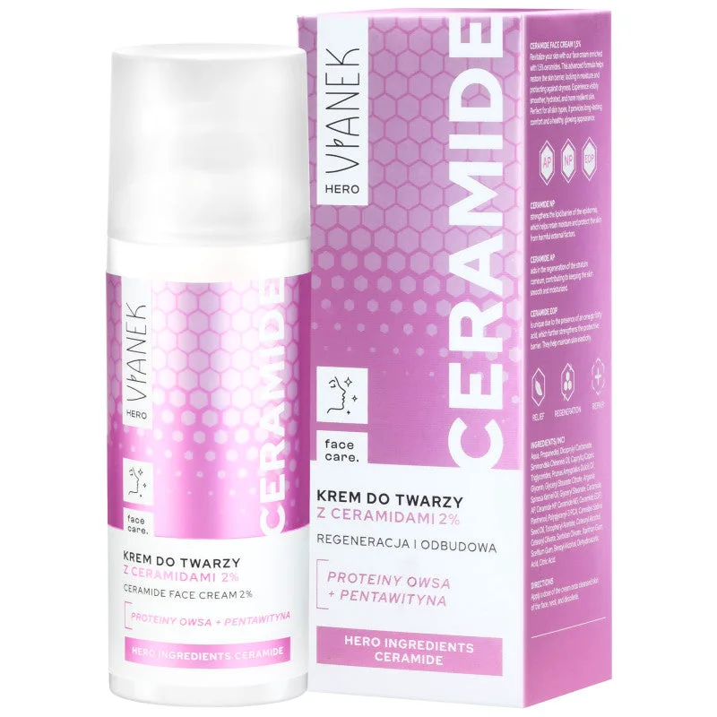 Vianek Hero Light Face Cream with Ceramides 50ml