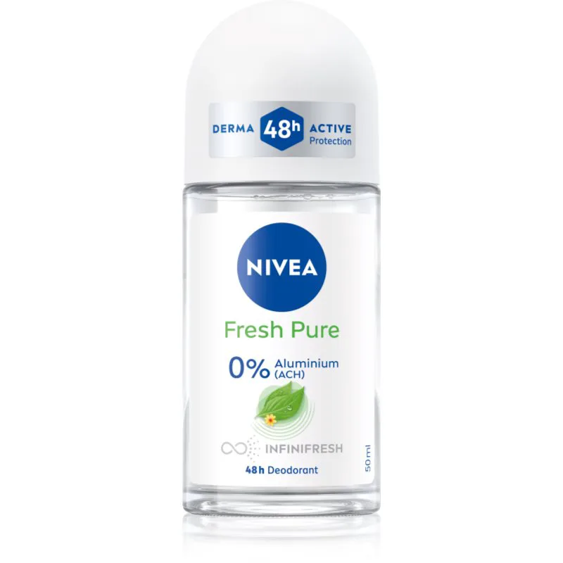 Nivea Fresh Pure Αποσμητικό roll-on 48h 50 ml