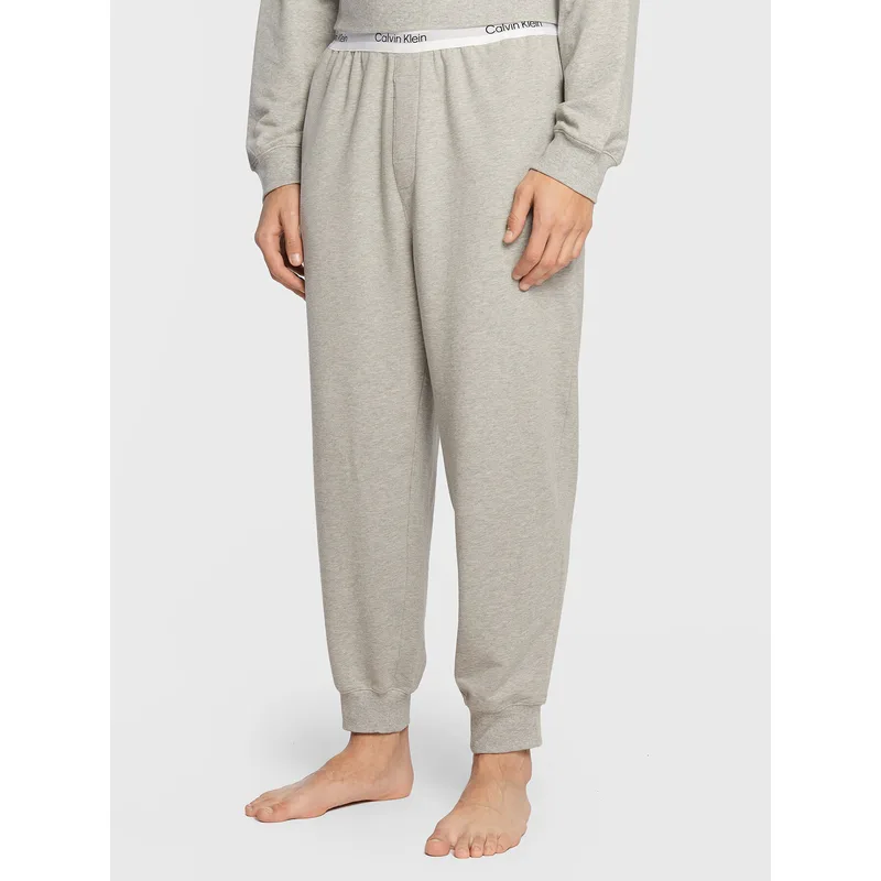 Calvin Klein Underwear Παντελόνι πιτζάμας 000NM2302E Γκρι Relaxed Fit