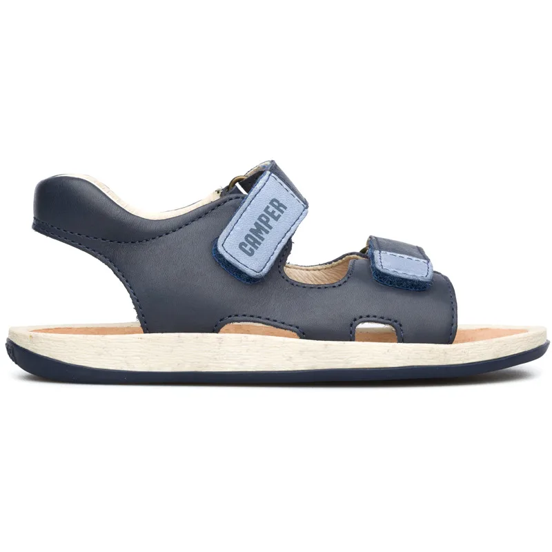 CAMPER Bicho - Πέδιλα Για Παιδιά - Μπλε, Μέγεθος 27, Smooth leather
