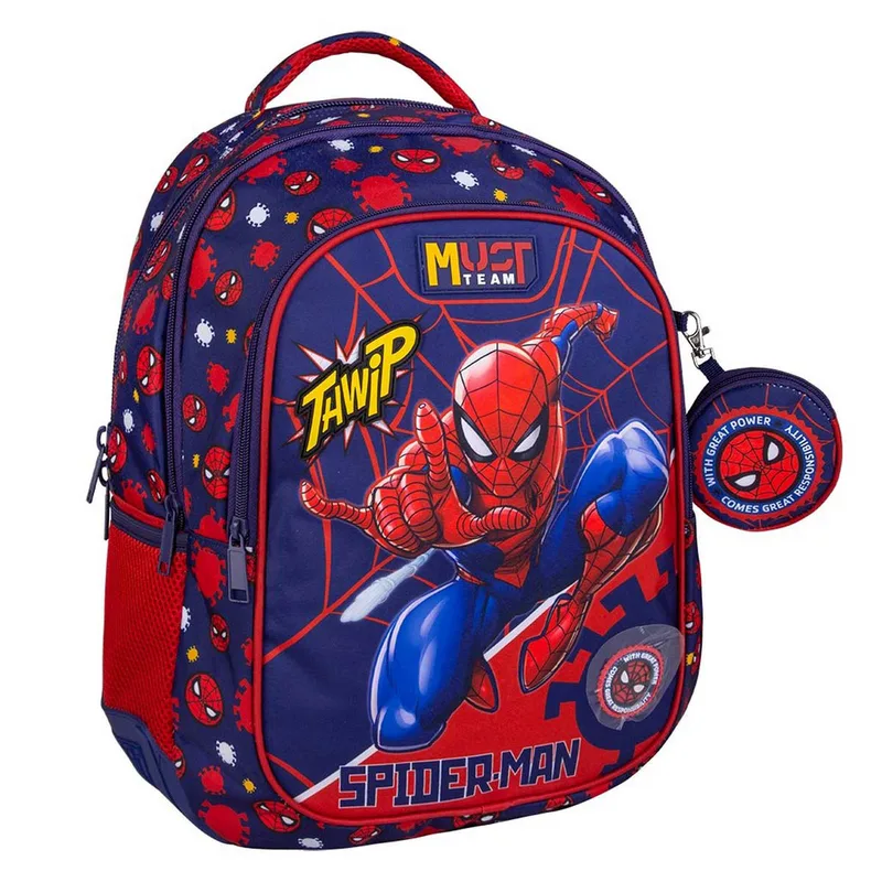 Σχολική Τσάντα Δημοτικού (32x18x43) Must Spiderman 000508500