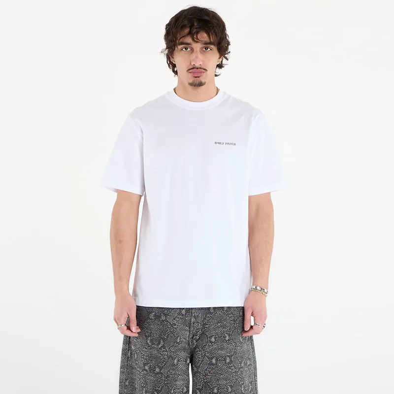 T-shirt Daily Paper Snake Shield Ss Tee White XS