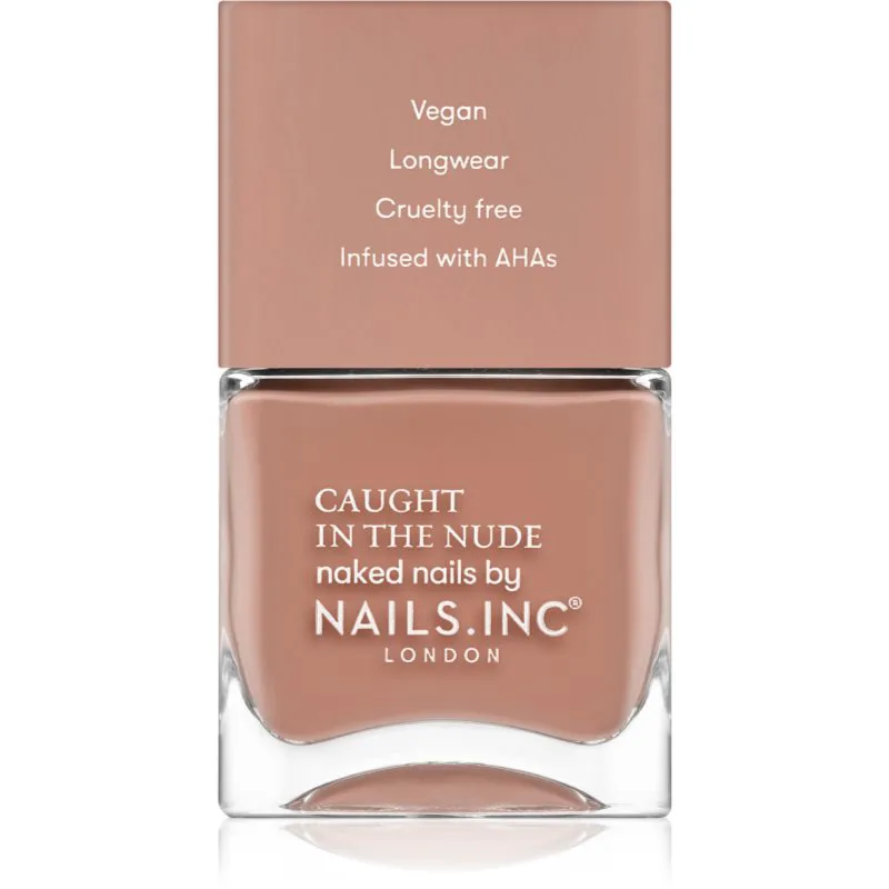Nails Inc. Caught in the nude βερνίκι νυχιών απόχρωση Turks and caicos beach 14 ml