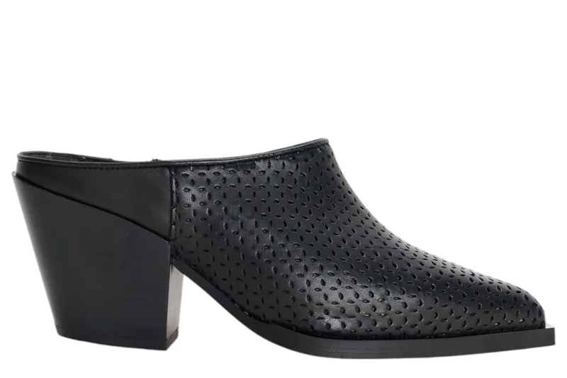 Mules Ale Δερμάτινα 8Y22692-BLACK Γυναικείο