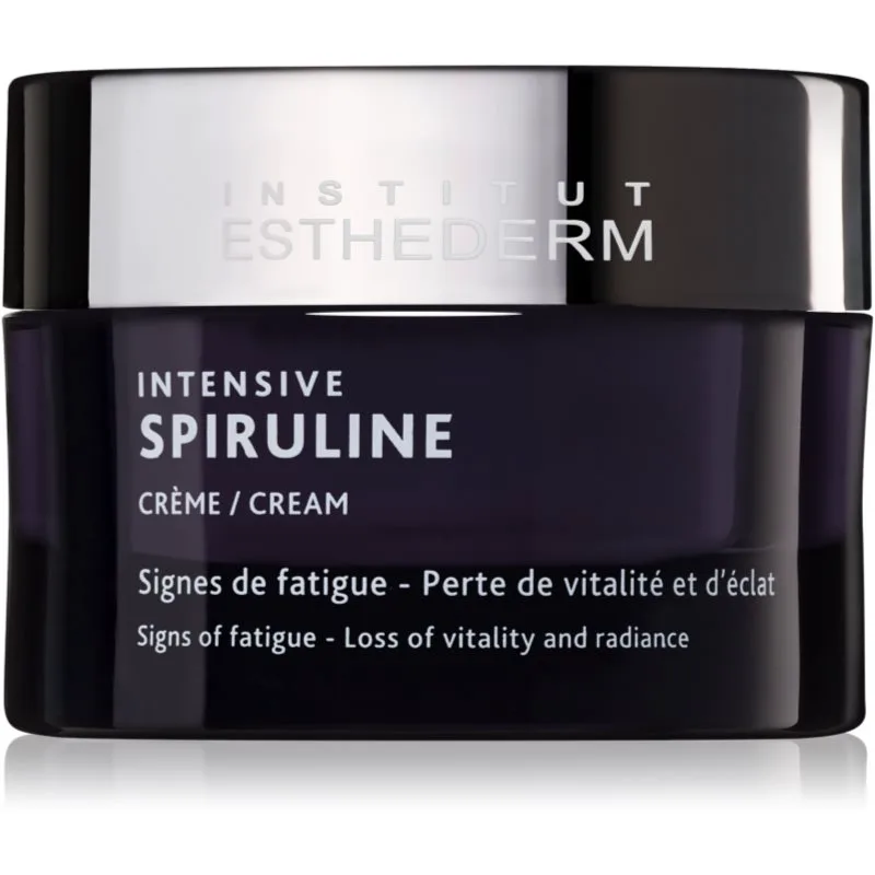 Institut Esthederm Intensive Spiruline Cream πολύ συμπυκνωμένη αναζωογονητική κρέμα για φροντίδα της ταλαιπωρημένης επιδερμίδας 50 ml