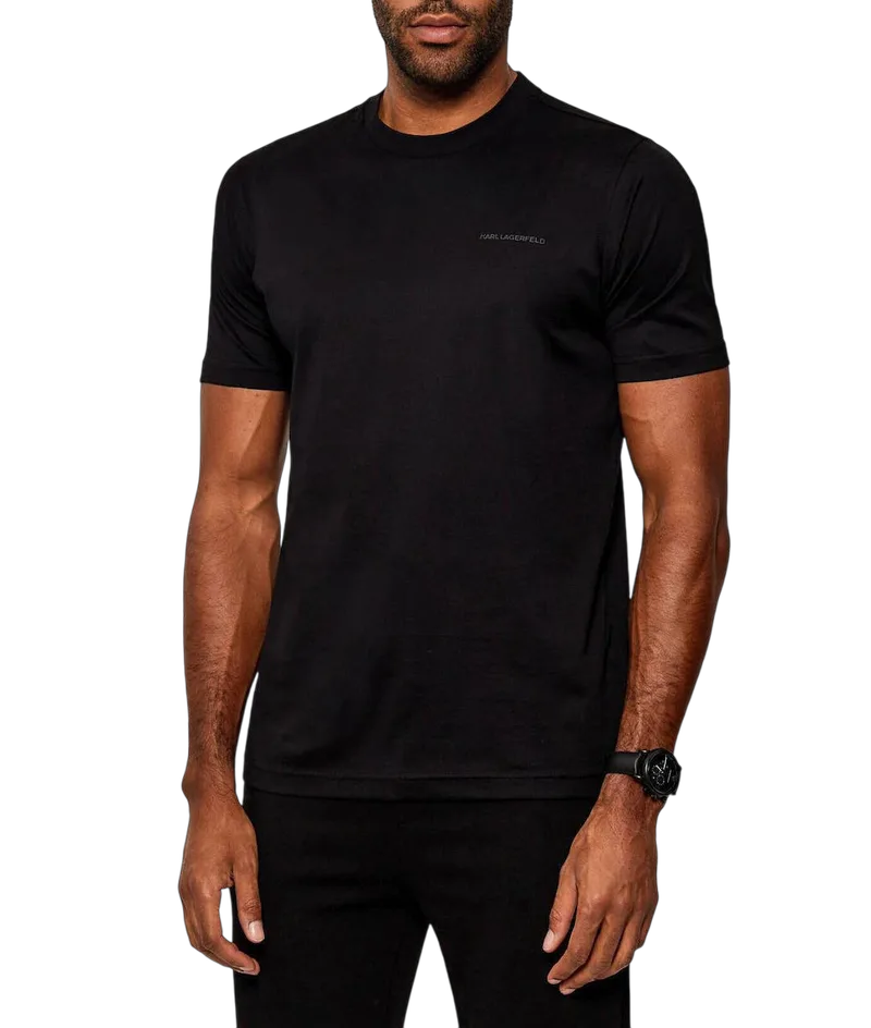 Ανδρικό T-shirt Μαύρο Karl Lagerfeld 755002 554200-990
