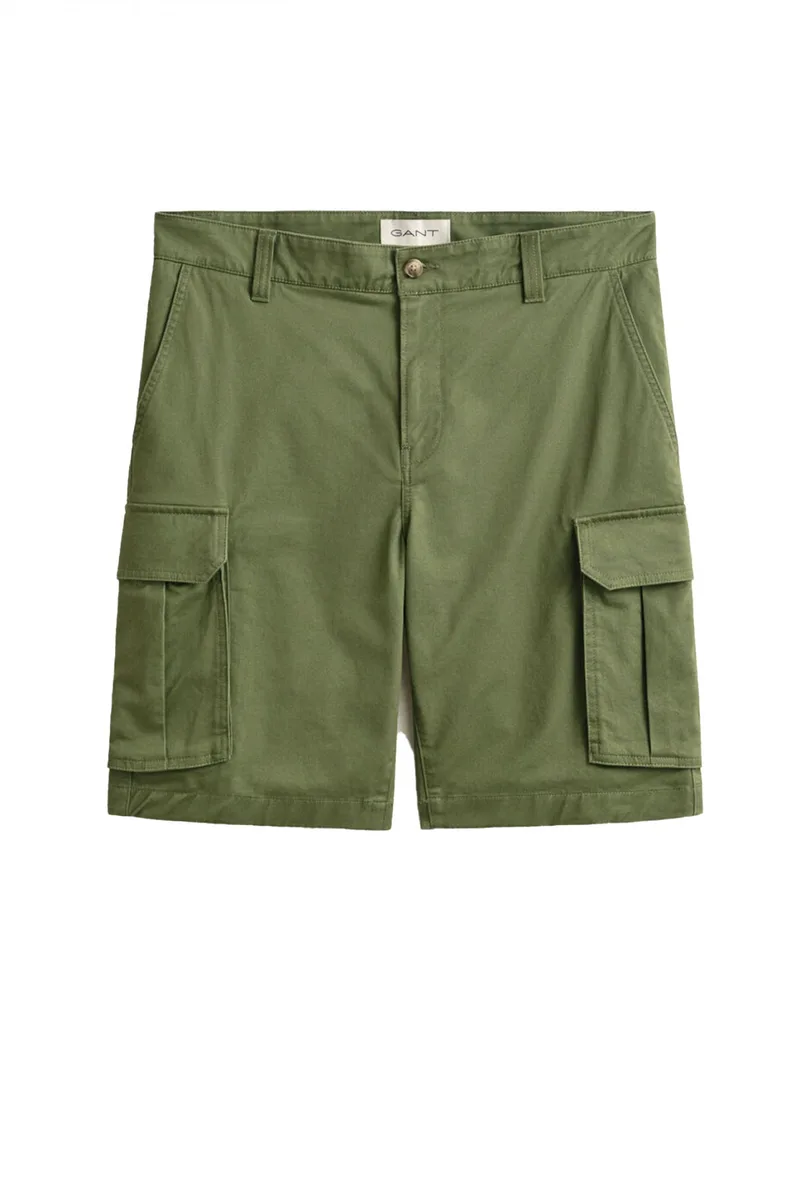 GANT ΣΟΡΤΣ 379 BARK GREEN MEL CARGO ΧΑΚΙ