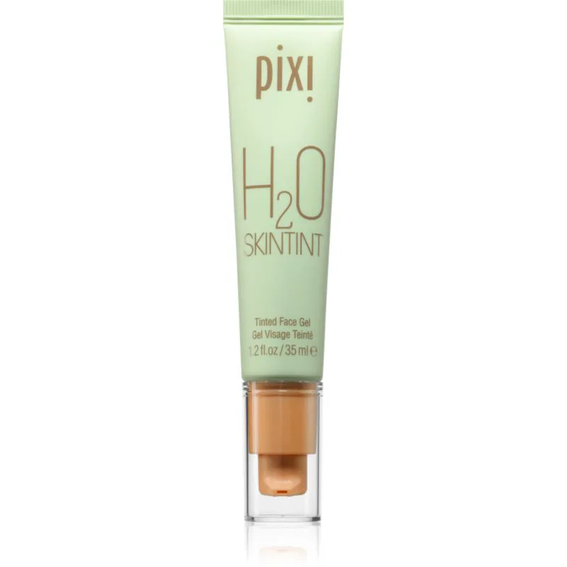Pixi H2O τζελ με χρώμα για το πρόσωπο με ροδόνερο απόχρωση Nude 35 ml