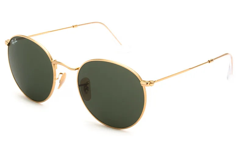 RAY BAN ΓΥΑΛΙΑ ΗΛΙΟΥ RAY BAN ROUND METAL 3447 001 5321 3447 Χρυσό