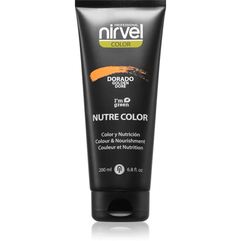 Nirvel Nutre Color θρεπτική τονωτική μάσκα για τα μαλλιά απόχρωση Dorado 200 ml