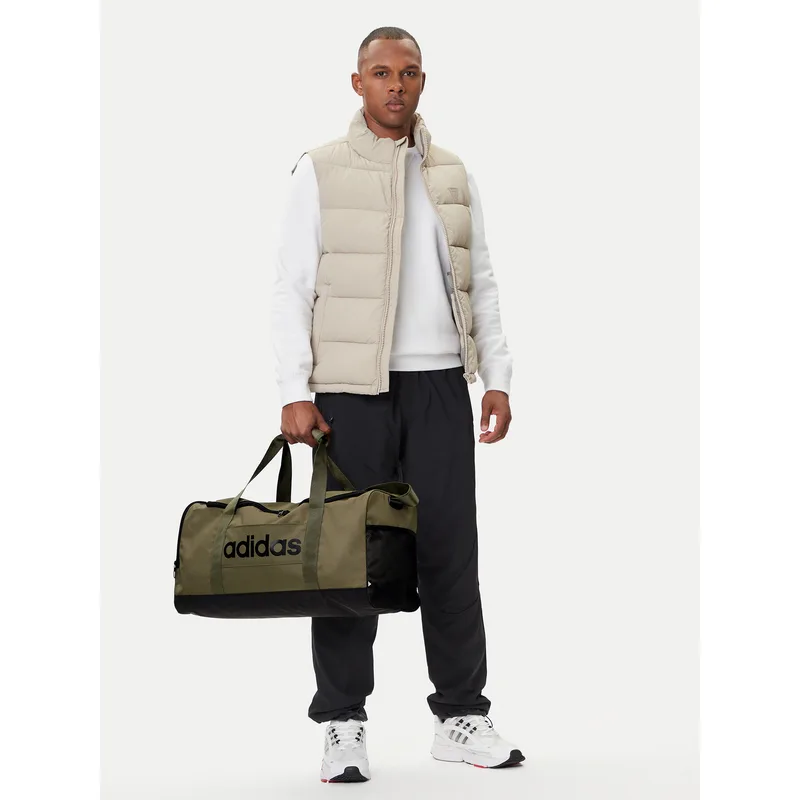 Σάκος adidas Linear Duffel Medium IN6119 Χακί