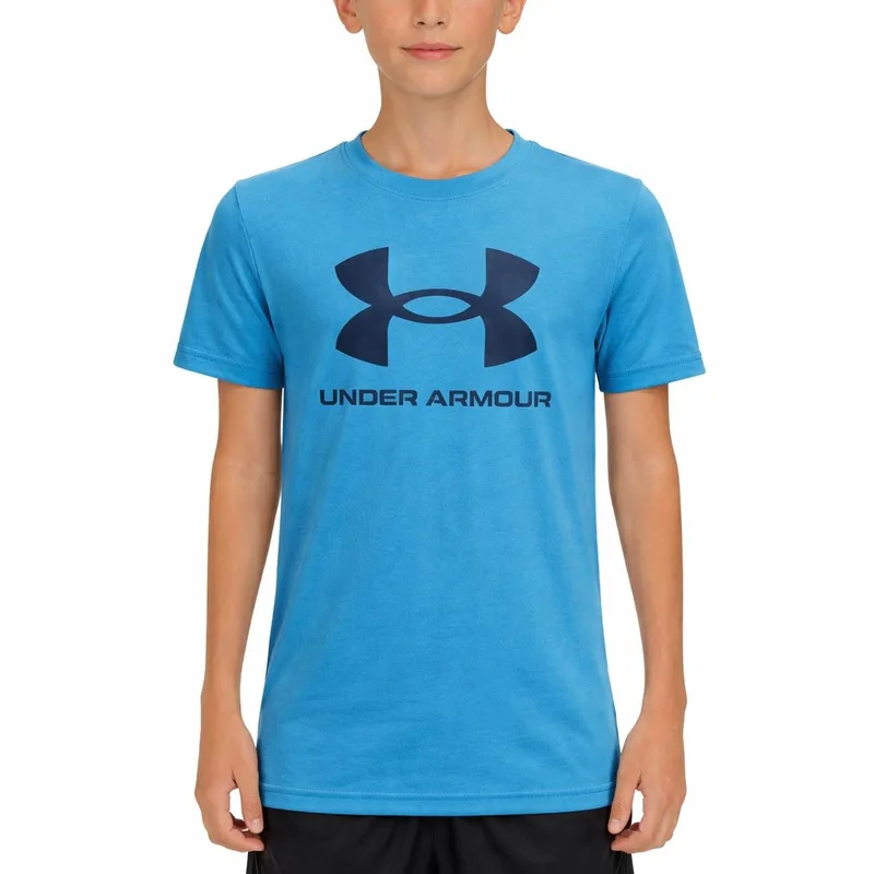 Under Armour Boys' Sportstyle Logo Short Sleeve