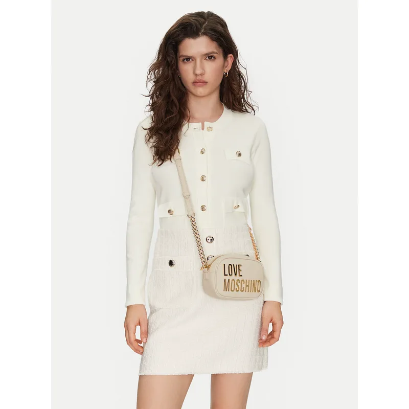 Τσάντα LOVE MOSCHINO JC4026PP1MKD0110 Εκρού