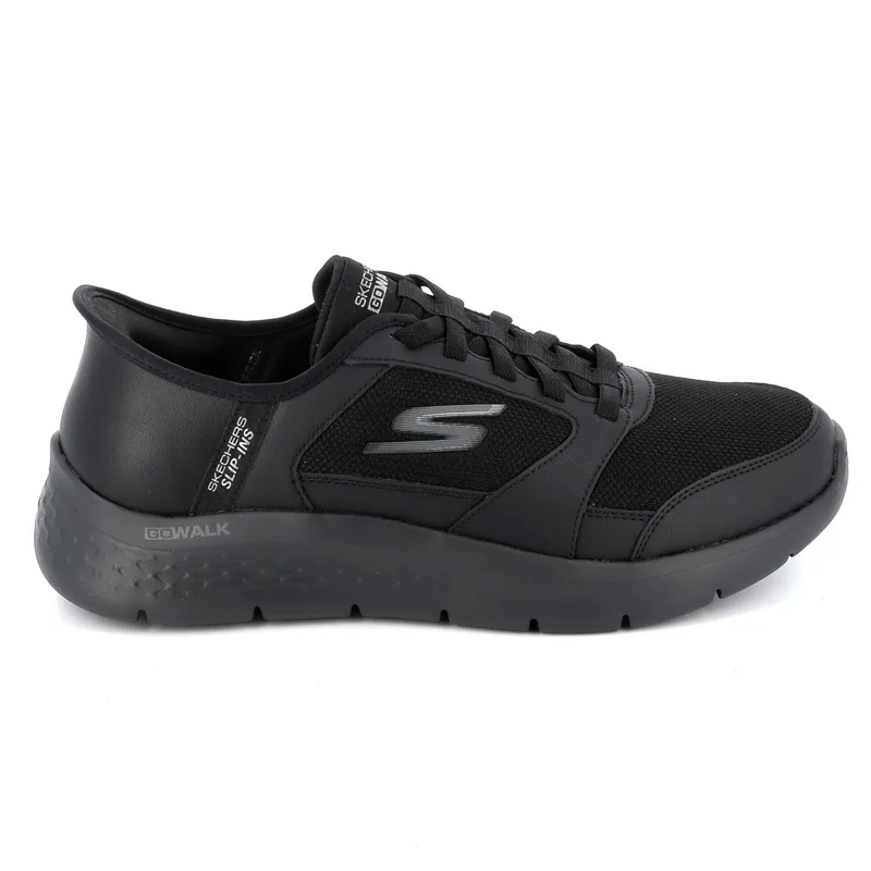 Ανδρικό Αθλητικό Παπούτσι Skechers Go Walk Flex - Anza Χρώματος Μαύρο 216504-BBK