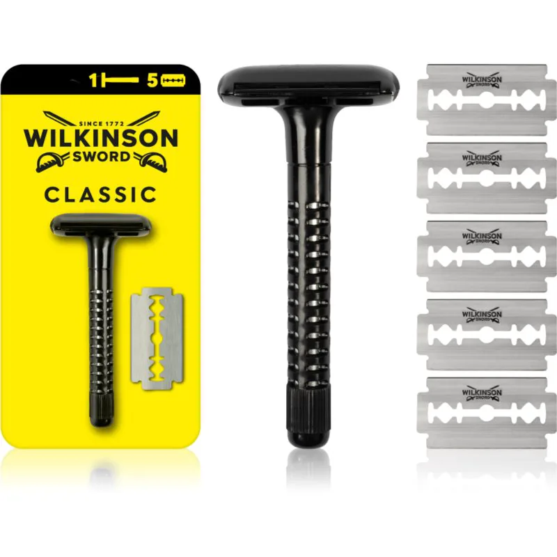 Wilkinson Sword Classic ξυριστική μηχανή + ανταλλακτικές λεπίδες 5 τεμ