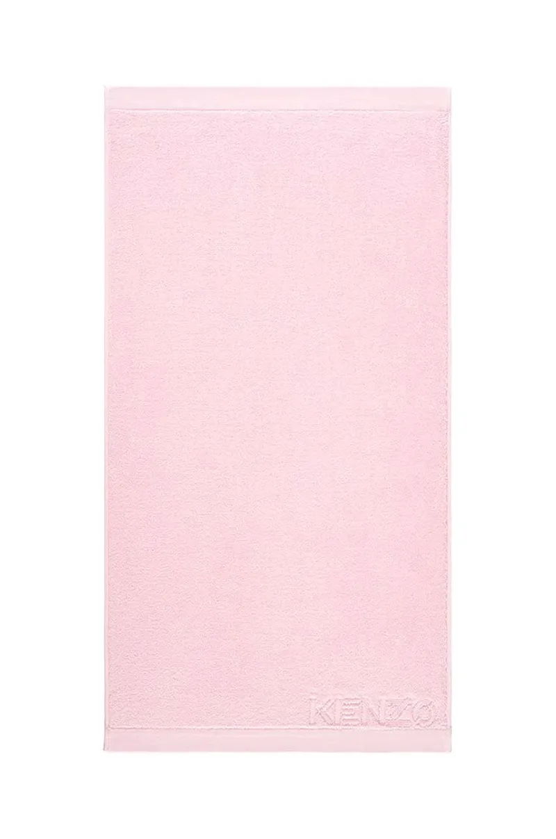 Μικρή βαμβακερή πετσέτα Kenzo Iconic Rose2 55x100 cm