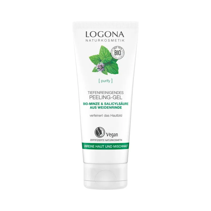 Logona Purify Purifying Peeling Gel, 100 Ml