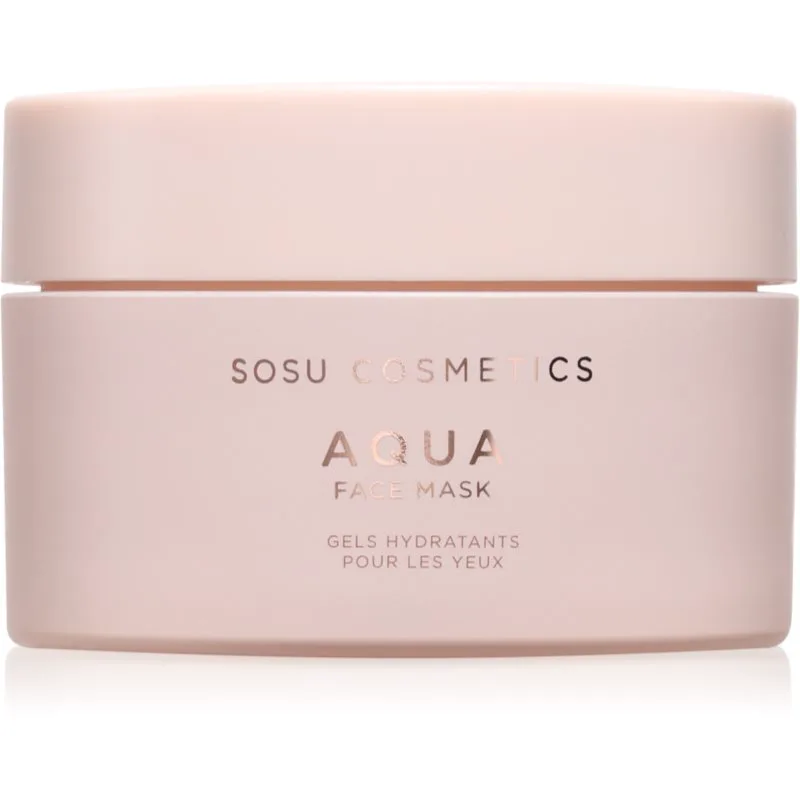 SOSU Cosmetics Aqua Face Mask εντατικά ενυδατικός ορός προσώπου 50 γρ