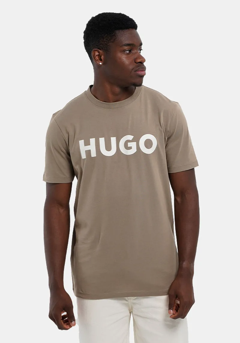 HUGO Κοντομάνικη T-shirt της σειράς Dulivio - 50467556 219 Brown